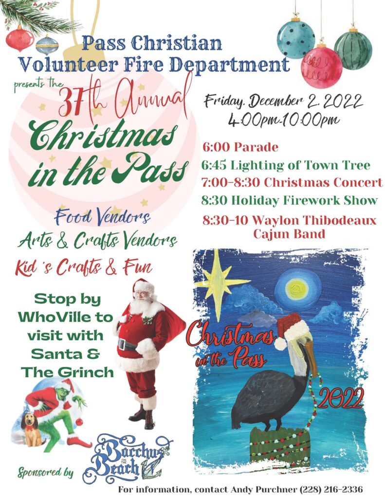 Christmas In The Pass Flyer