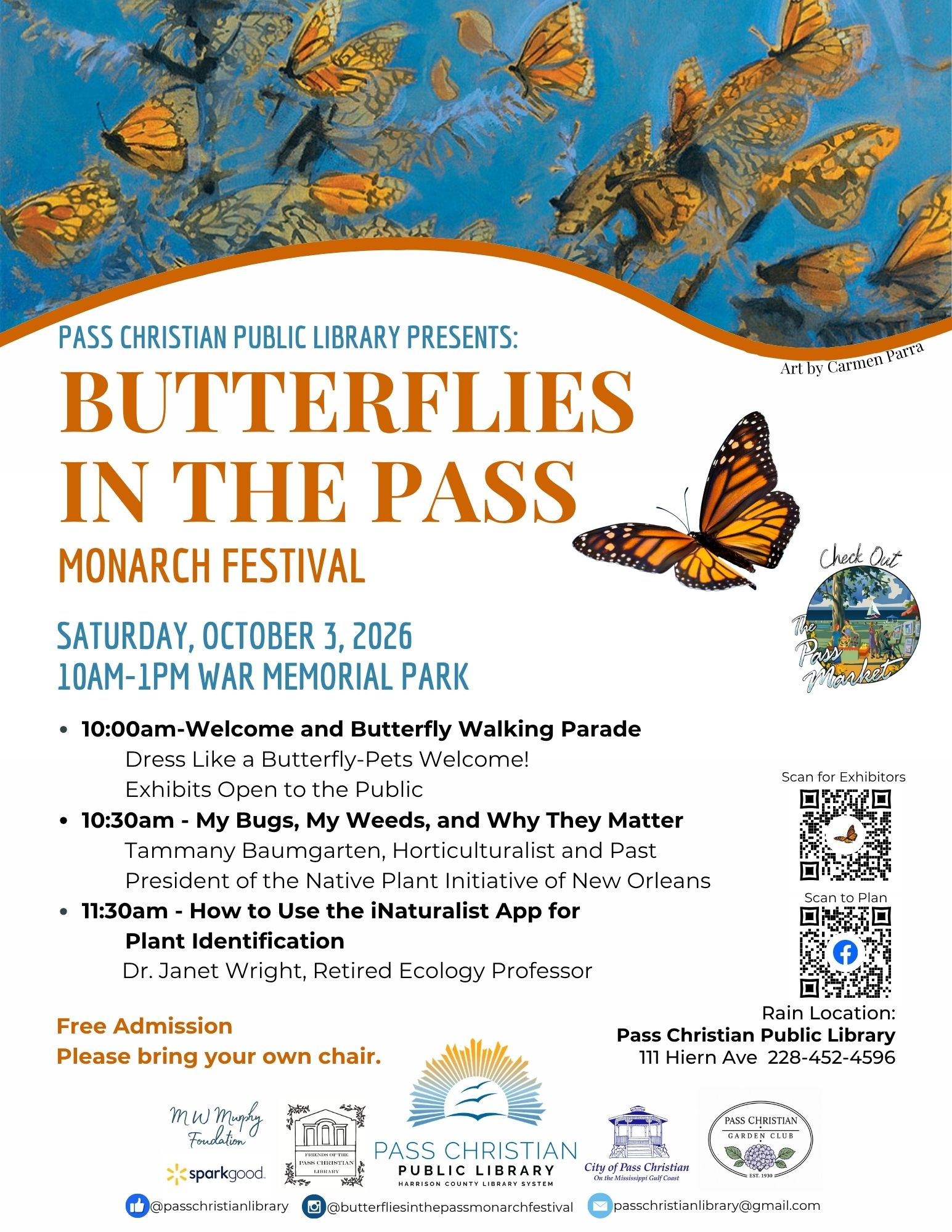 2026 Butterflies In The Pass Flyer