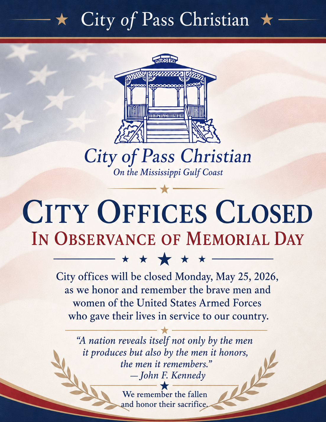 Memorial Day 2026