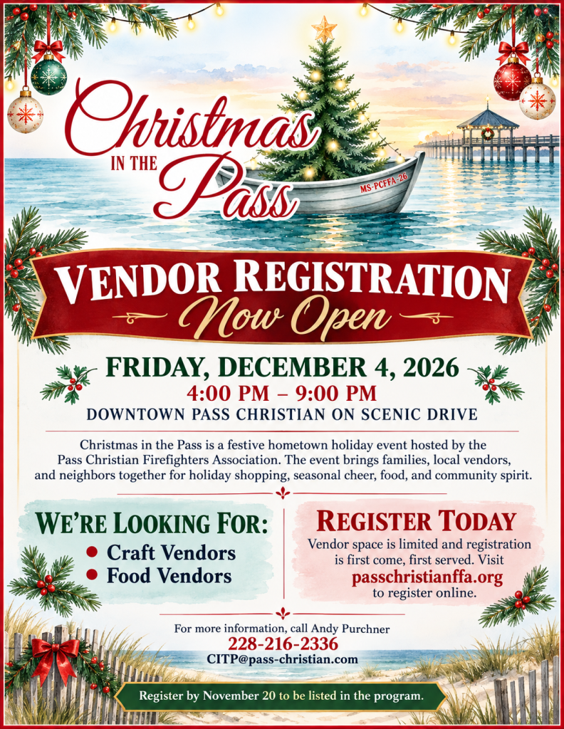 Christmas In The Pass Vendor Registration